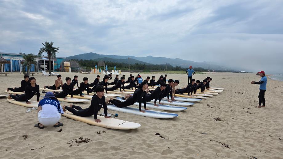 상지대학교 체육학부 레저스포츠 실기수업 9